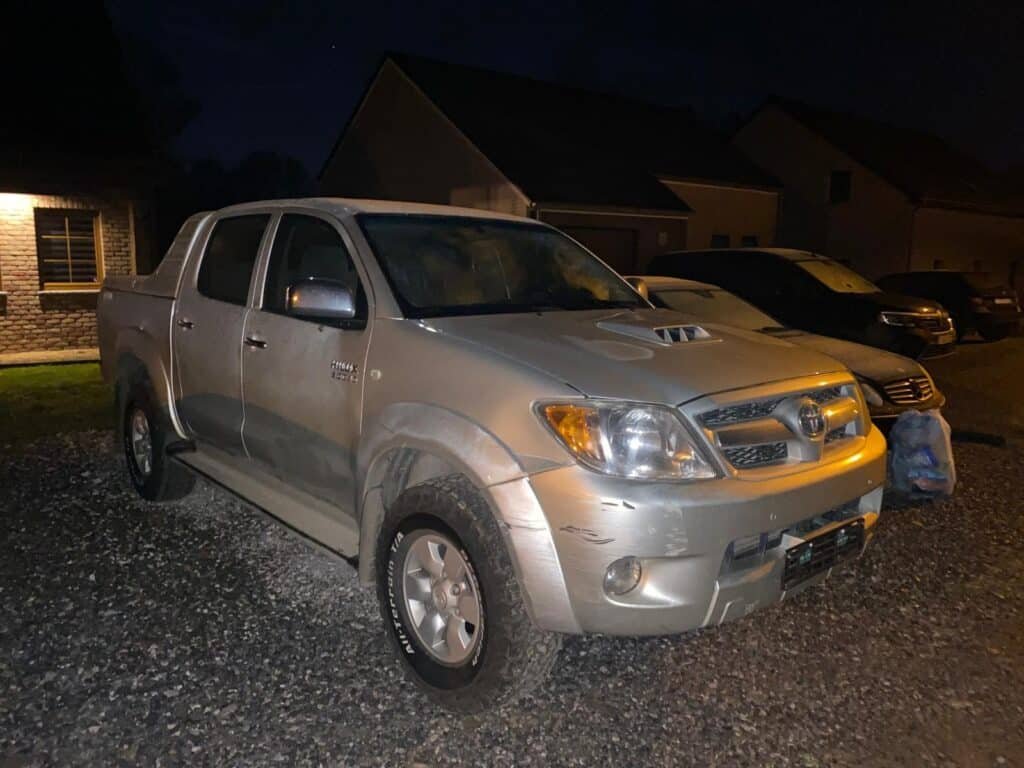 Toyota Hilux de 2008 racheté par CarSwitch24 à Binche